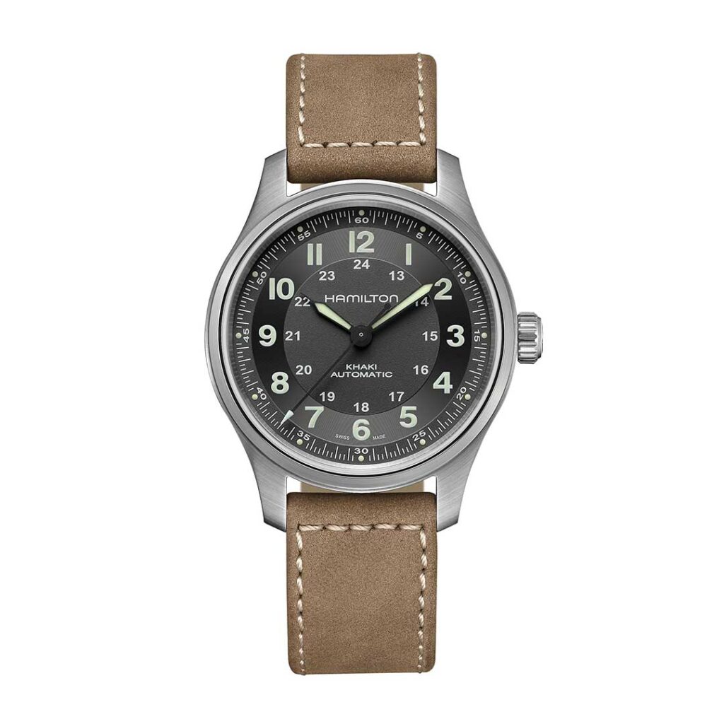 Khaki Field Titanium Auto - Royal Jewelers